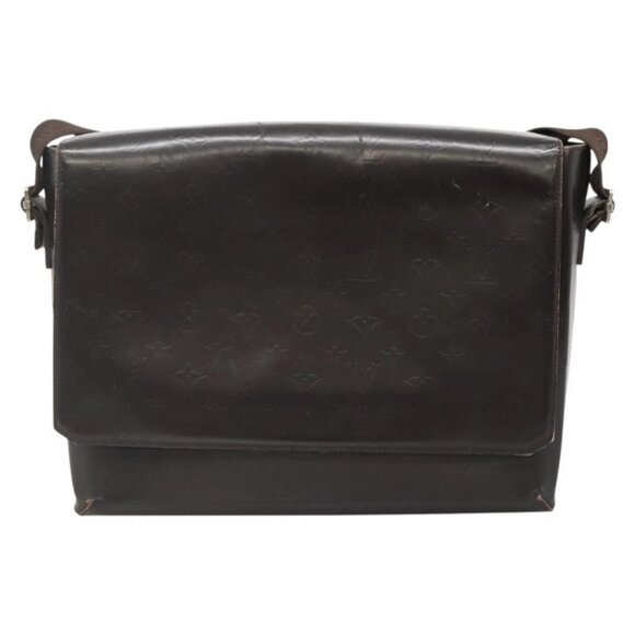 LOUIS VUITTON Monogram Grasse Fonzie Shoulder Bag Brown M46570 LV Auth 134011 - Picture 2 of 16